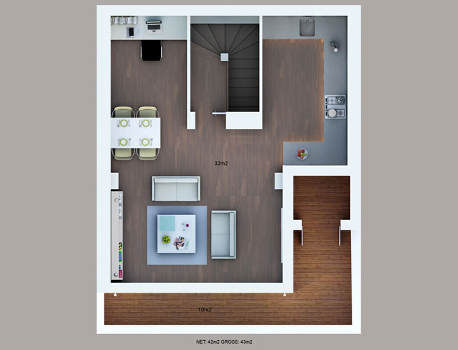 TFourth Floor plan