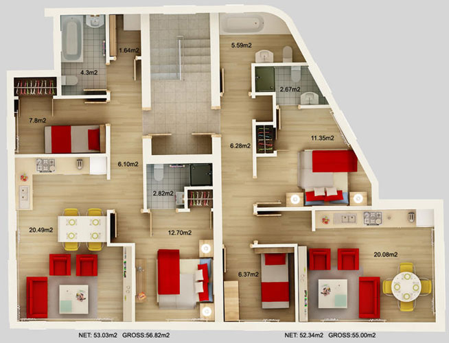 First Floor plan